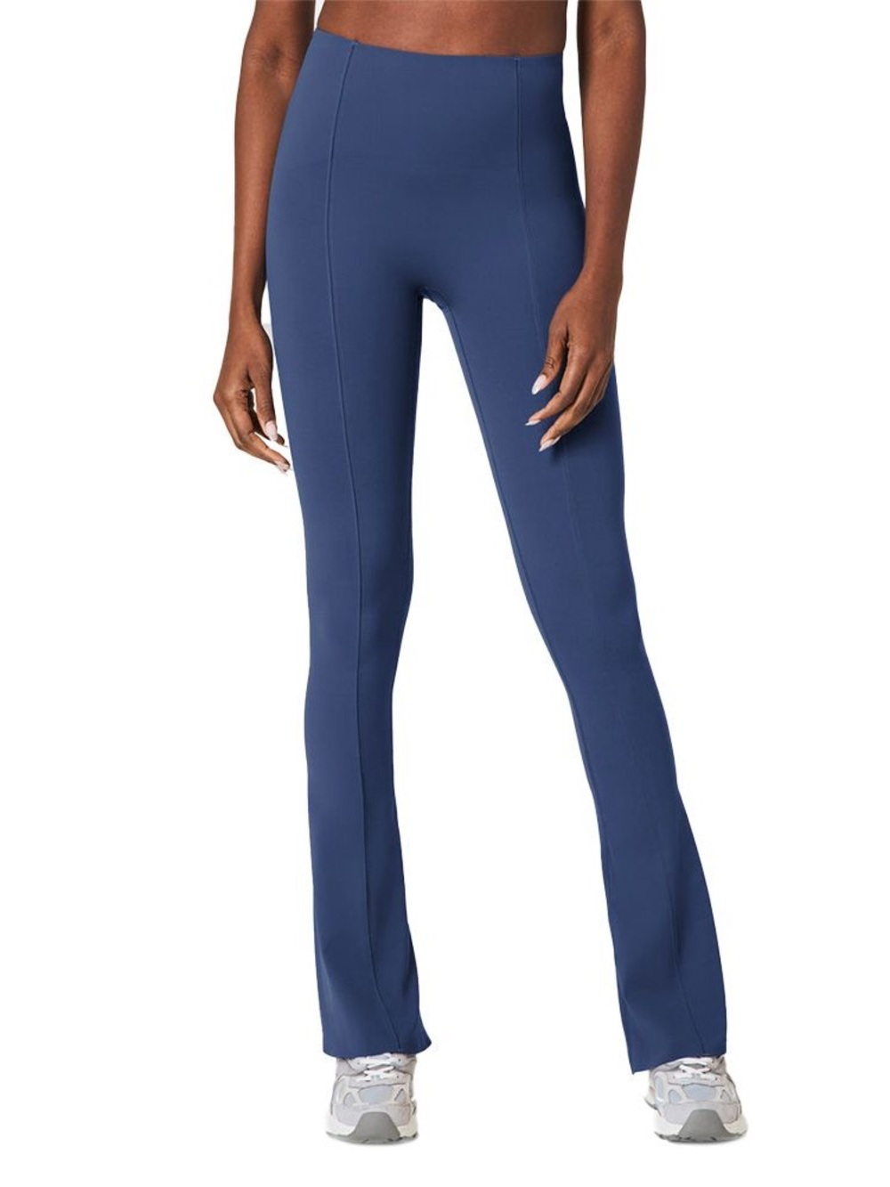 Spanx Shape Coreluxe Micro Flare Pant High-Rise - Blue Size XL Tall 34”